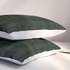 Plaid (Dark green) Pillow Sham Gallery Image 3