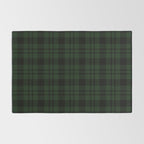 Plaid (Dark green) Rug Gallery Image 2