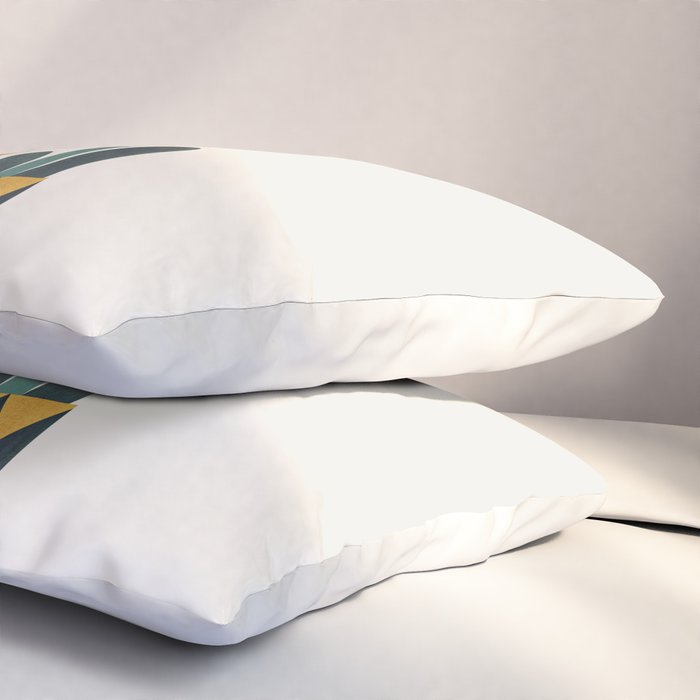 Two flowers Pillow Sham Gallery Image 3