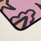 Love Witch Print in Pink Desk Mat Gallery Image 4