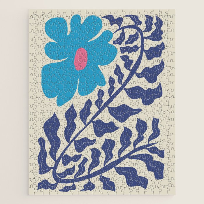 Blue fern Jigsaw Puzzle Gallery Image 1