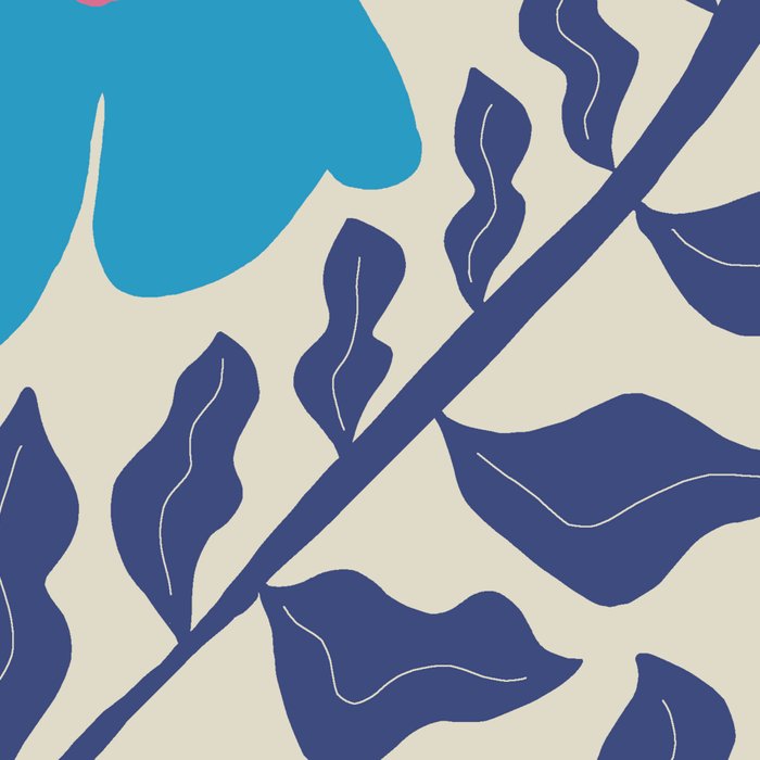 Blue fern Coffee Mug Gallery Image 2