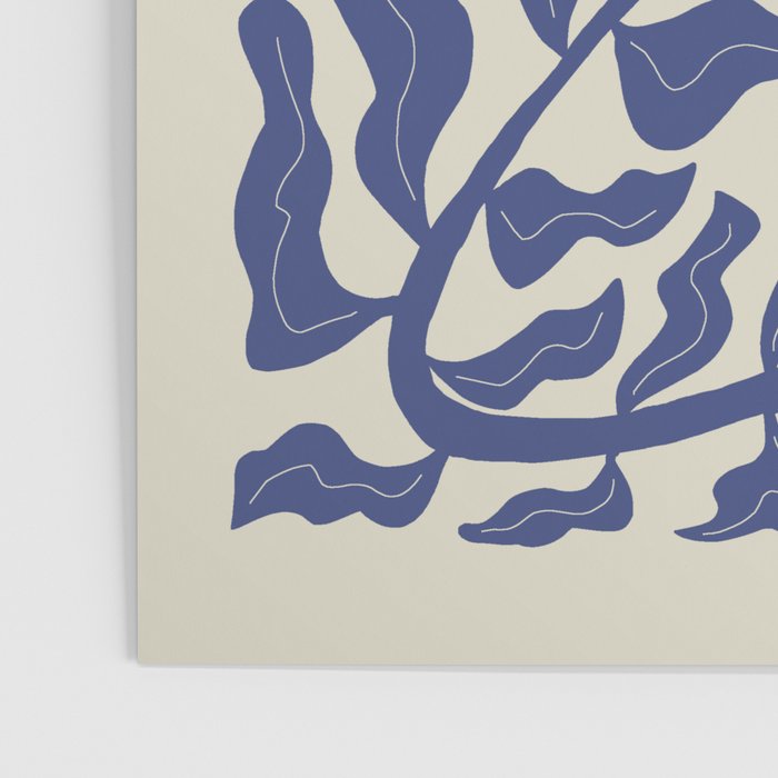 Blue fern Poster Gallery Image 3