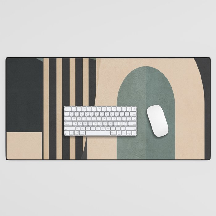 Abstract Geometric Shapes 165 Desk Mat Gallery Image 1
