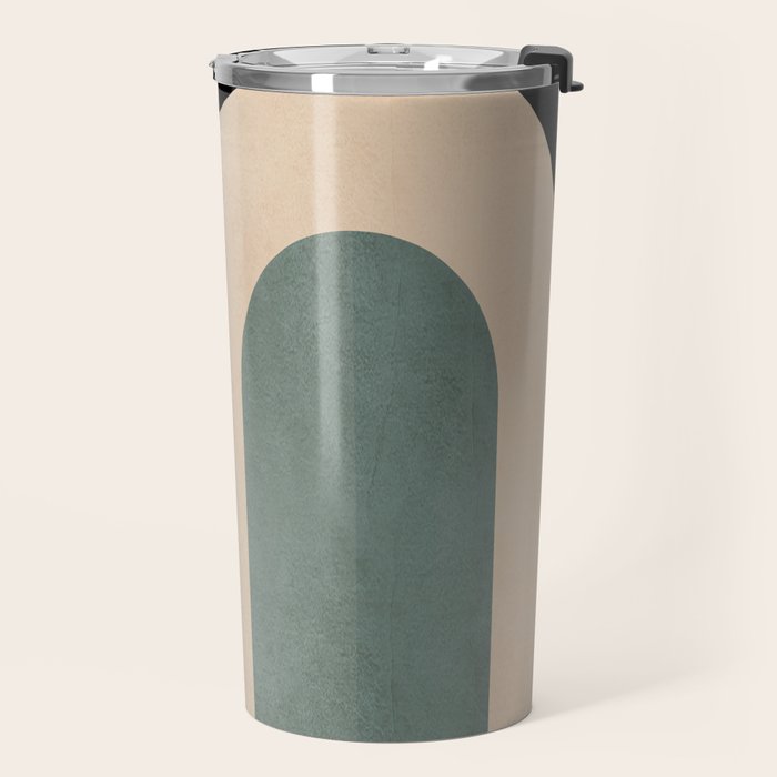 Abstract Geometric Shapes 165 Travel Mug Gallery Image 2