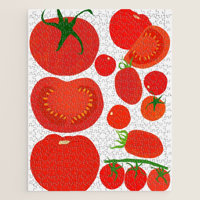 Tomato Harvest Jigsaw Puzzle Gallery Image 1