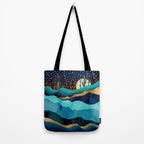 Indigo Desert Night Tote Bag Gallery Image 2