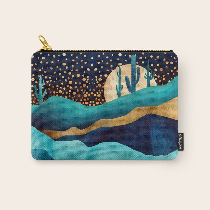Indigo Desert Night Carry All Pouch