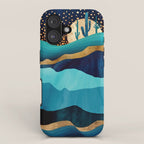 Indigo Desert Night iPhone Case Gallery Image 1