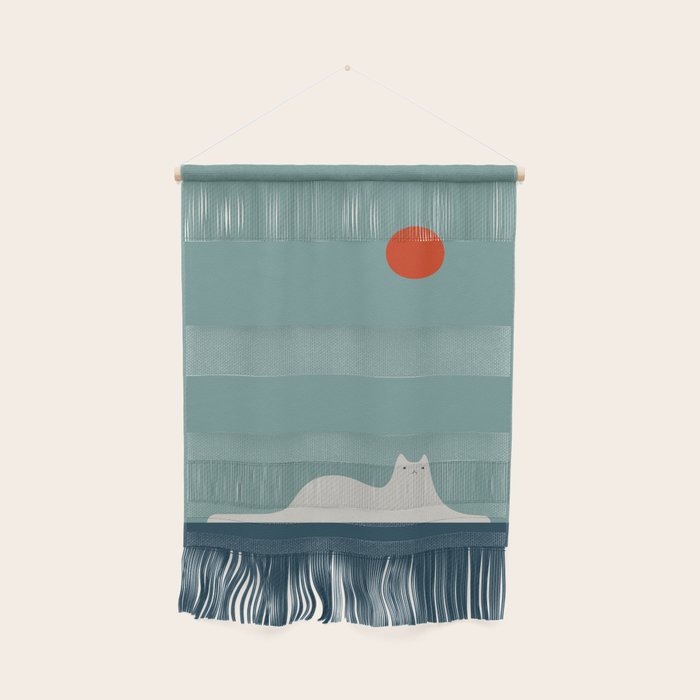 Cat Landscape 95 Wall Hanging Gallery Image 1