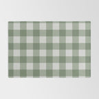 Sage Checkered Theme Rug Gallery Image 2