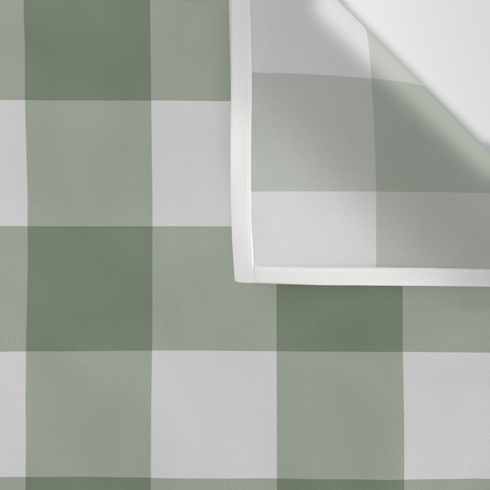 Sage Checkered Theme Wall Tapestry Gallery Image 3