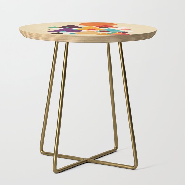 Let's visit the mountains Side Table Gallery Image 1