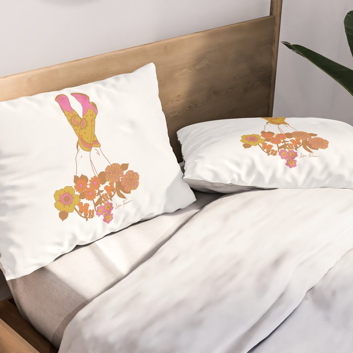 Love Stoned Cowboy Boots Pillow Sham Gallery Image 2