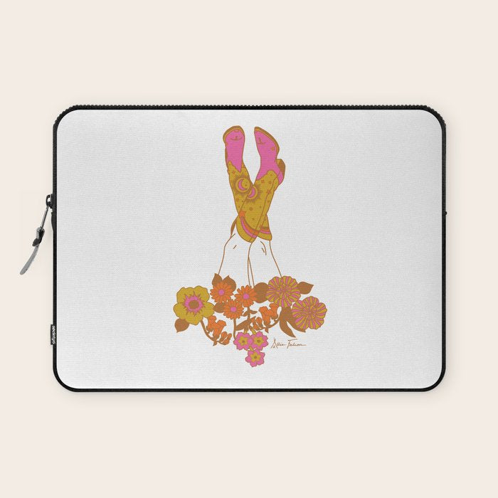 Love Stoned Cowboy Boots Laptop Sleeve Gallery Image 1