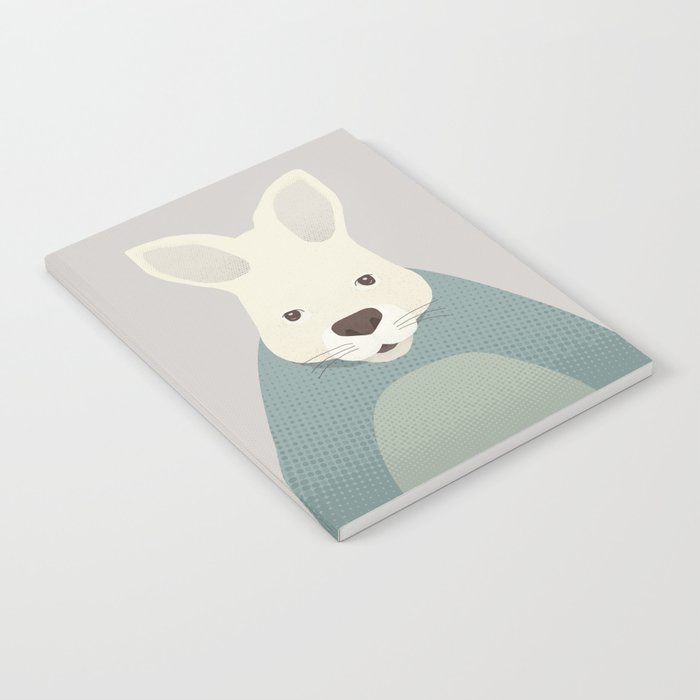 Whimsy Kangaroo, Animal Portrait Notebook Gallery Image 2