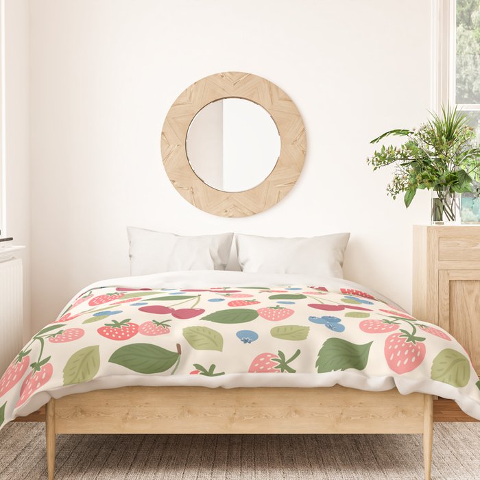 Berry Cherry Harvest Duvet Cover Gallery Image 3