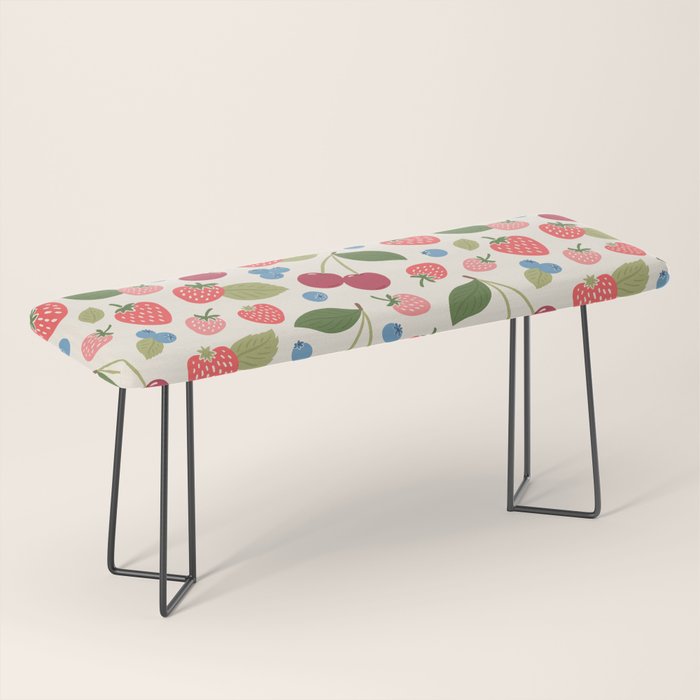 Berry Cherry Harvest Bench Gallery Image 1
