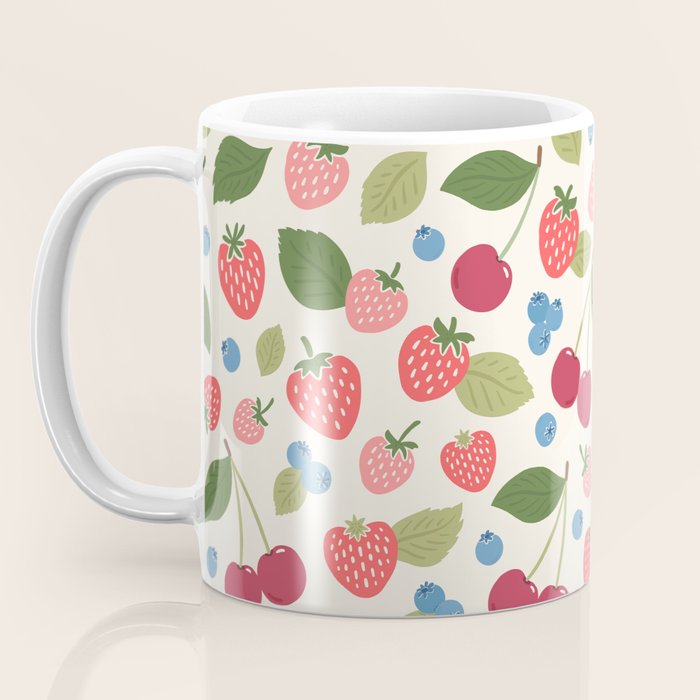 Berry Cherry Harvest Coffee Mug Gallery Image 3
