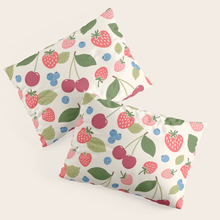 Berry Cherry Harvest Pillow Sham Gallery Image 3