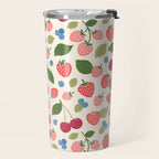 Berry Cherry Harvest Travel Mug Gallery Image 2