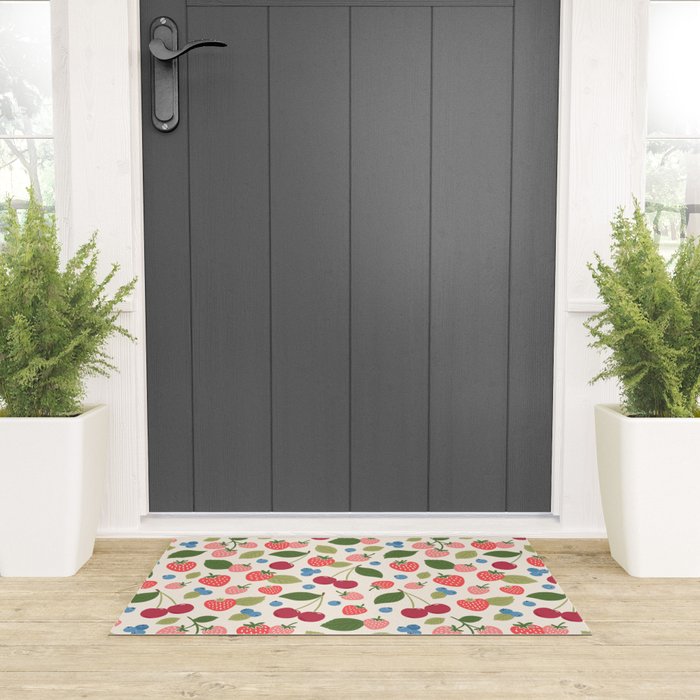 Berry Cherry Harvest Welcome Mat Gallery Image 3