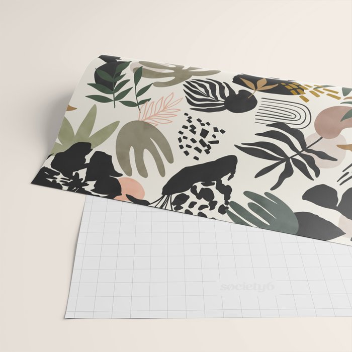 Modern simple jungle 52 Wrapping Paper Gallery Image 2