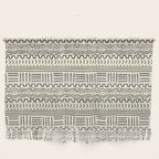 Mud Cloth on Cream Wall Hanging Gallery Image 1