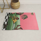 Martini and Monstera Rug Gallery Image 1