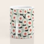 Dots & Flowers #1 Coffee Mug Gallery Image 4