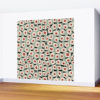 Dots & Flowers #1 Wall Mural Gallery Image 2