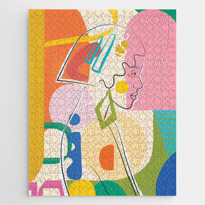 Abstract Woman 13 Jigsaw Puzzle Gallery Image 1