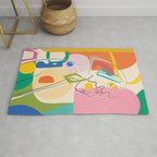 Abstract Woman 13 Rug Gallery Image 1