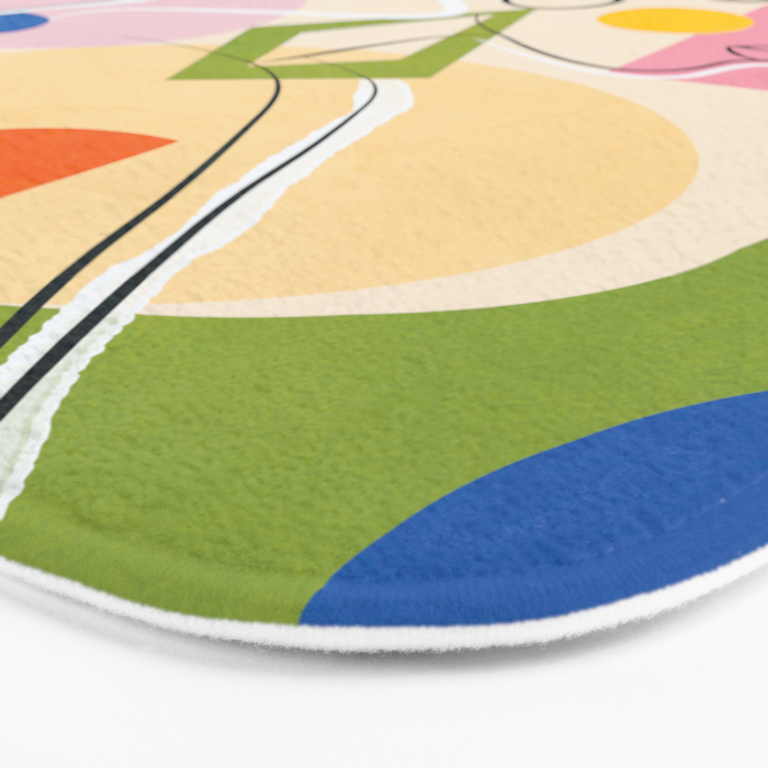 Abstract Woman 13 Bath Mat Gallery Image 3