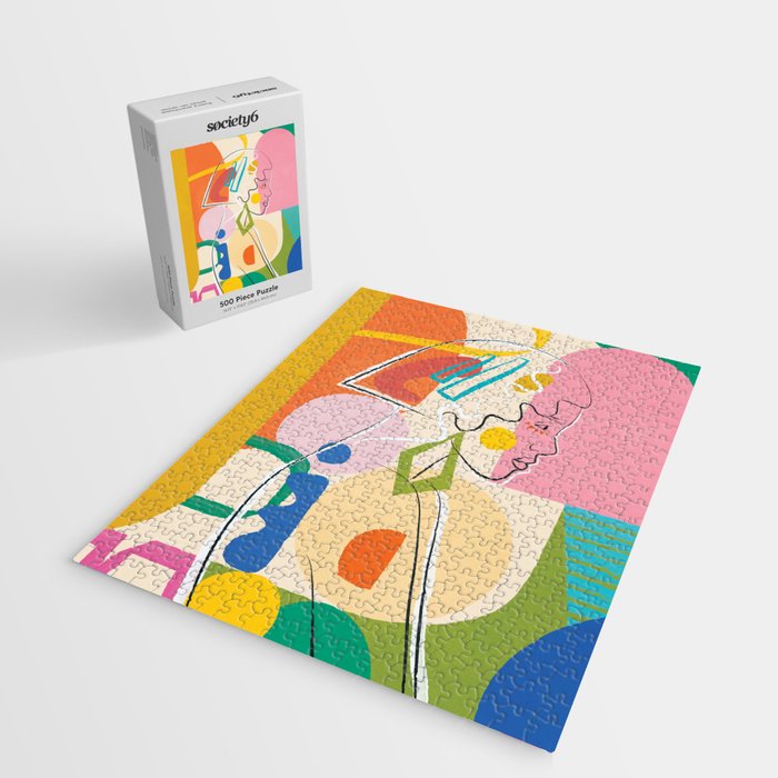 Abstract Woman 13 Jigsaw Puzzle Gallery Image 2