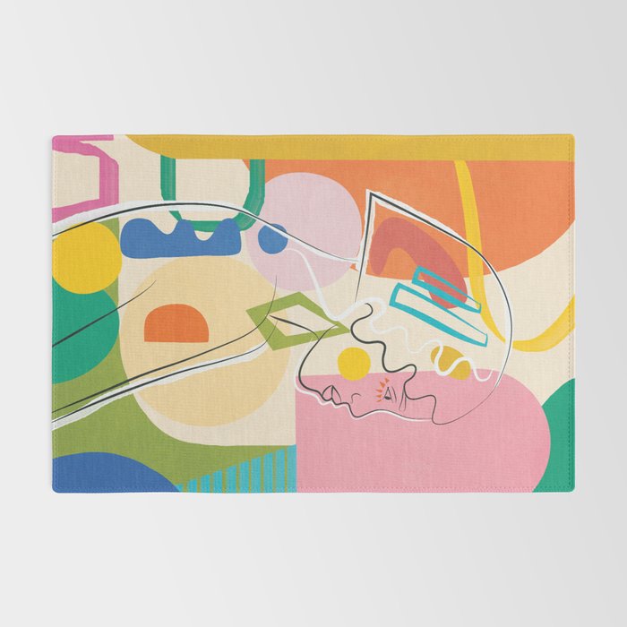 Abstract Woman 13 Rug Gallery Image 2