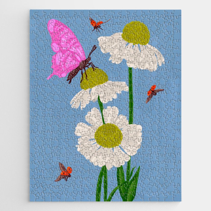 Summer in Boom Gouache Painting Jigsaw Puzzle Gallery Image 1