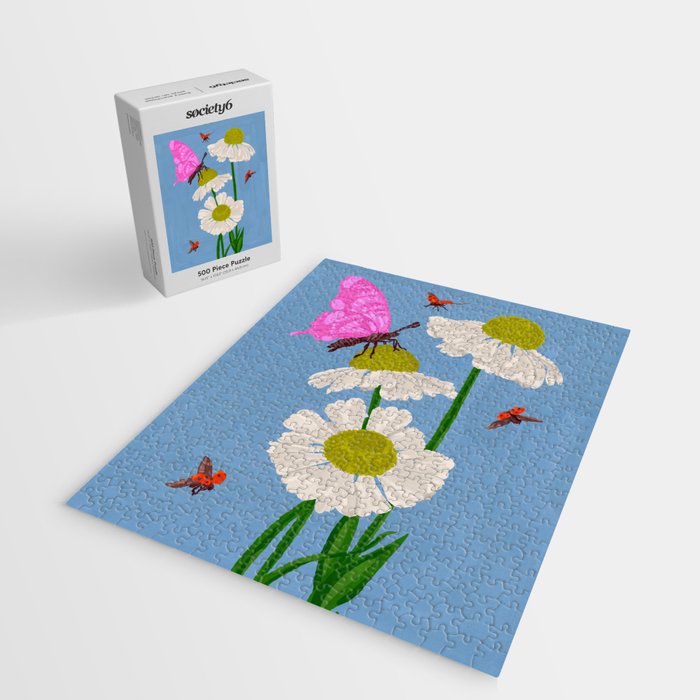 Summer in Boom Gouache Painting Jigsaw Puzzle Gallery Image 2