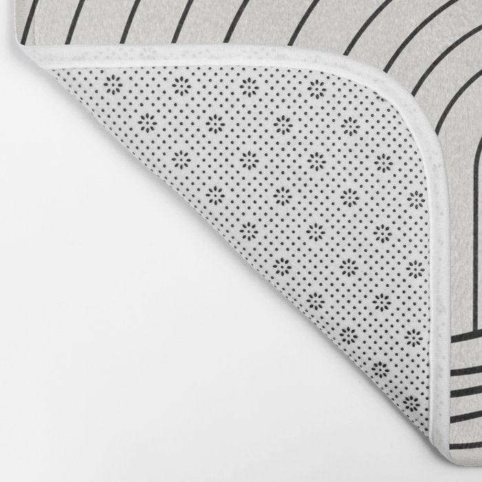Black Sun by the ocean Bath Mat Gallery Image 2