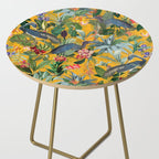 Vintage & Shabby Chic - Sunny Tropical Garden Blue Heron Side Table Gallery Image 2