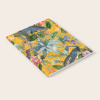 Vintage & Shabby Chic - Sunny Tropical Garden Blue Heron Notebook Gallery Image 2