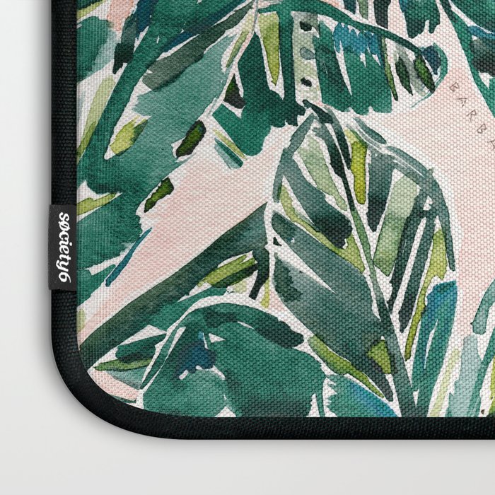 BIG FEELINGS Banana Leaf Tropical Laptop Sleeve Gallery Image 3