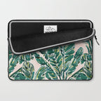 BIG FEELINGS Banana Leaf Tropical Laptop Sleeve Gallery Image 2