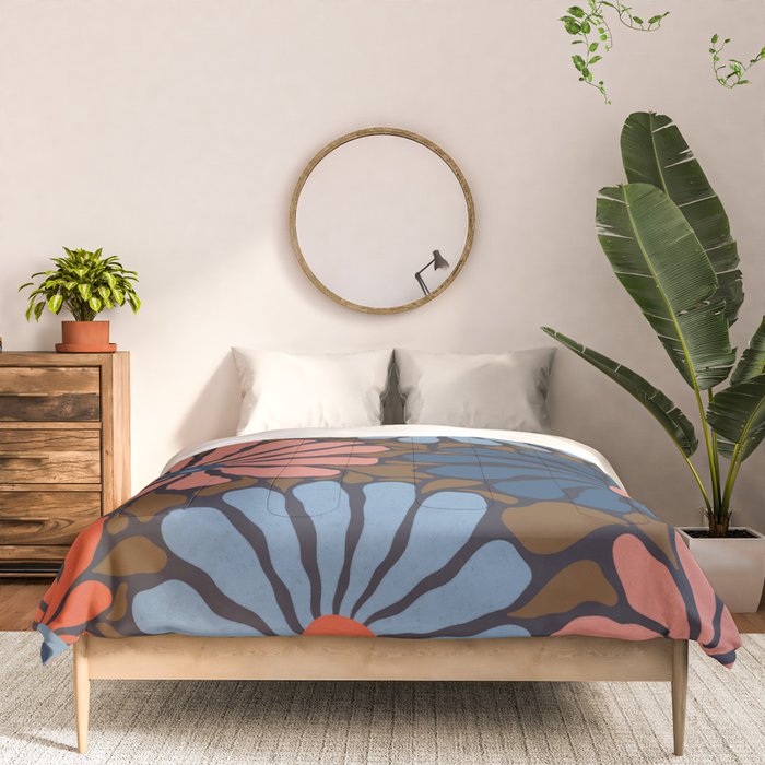 Lazy Florals #4 Comforter Gallery Image 3