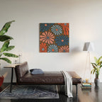 Lazy Florals #4 Wood Wall Art Gallery Image 2