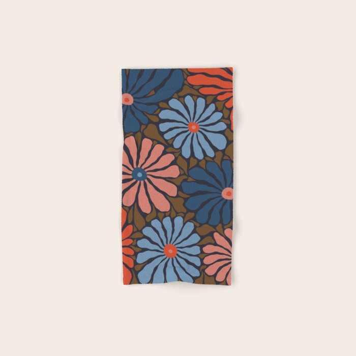 Lazy Florals #4 Bath Towel Gallery Image 1