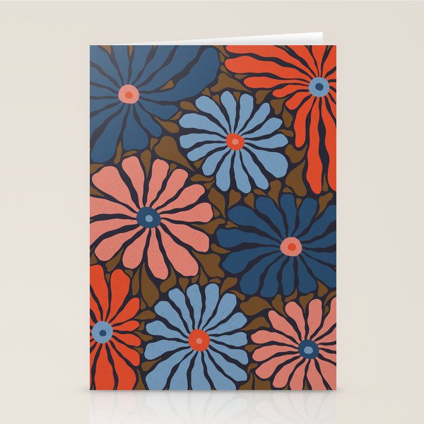 Lazy Florals #4 Stationery Card Gallery Image 1