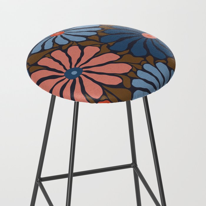 Lazy Florals #4 Stool Gallery Image 2