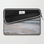 Blush pink sunrise at Praia da Adraga in Portugal  Summer nature and travel photography Laptop Sleeve Gallery Image 2