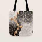 Smoky Cubes Tote Bag Gallery Image 1